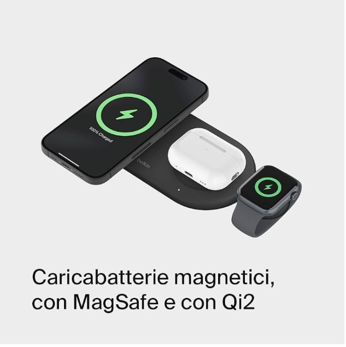 Caricabatterie magnetici, con Magsafe e con Qi2 - ChargeCover