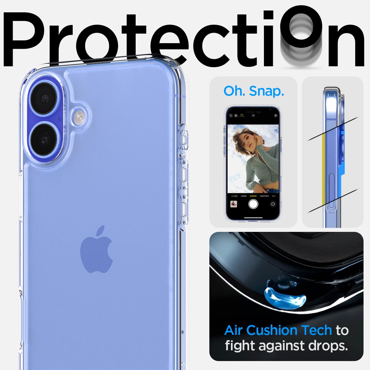 Spigen Cover Ultra Hybrid per iPhone 17 Pro