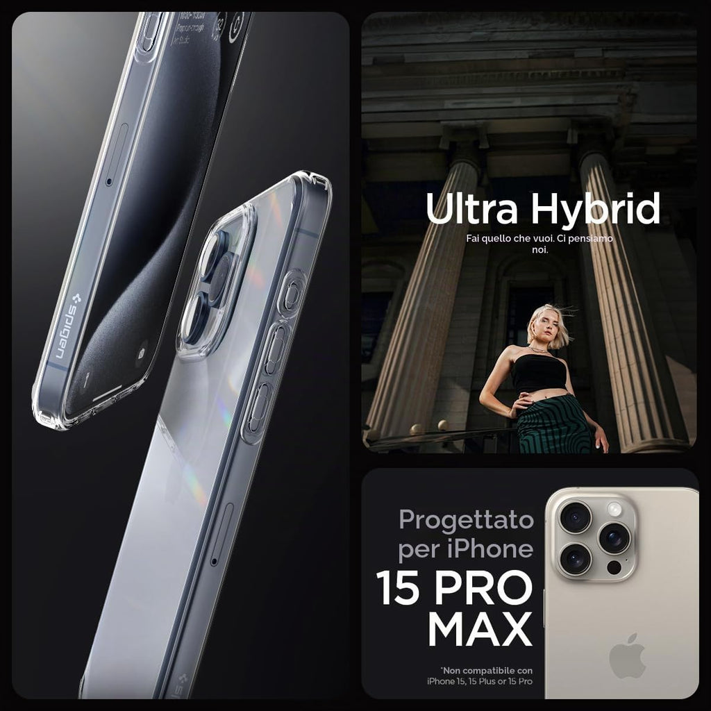 Spigen Cover Ultra Hybrid per iPhone 17 Pro