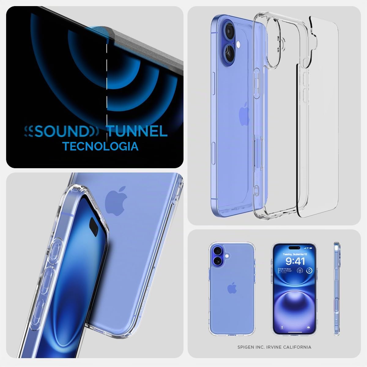 Spigen Cover Ultra Hybrid per iPhone 17 Pro