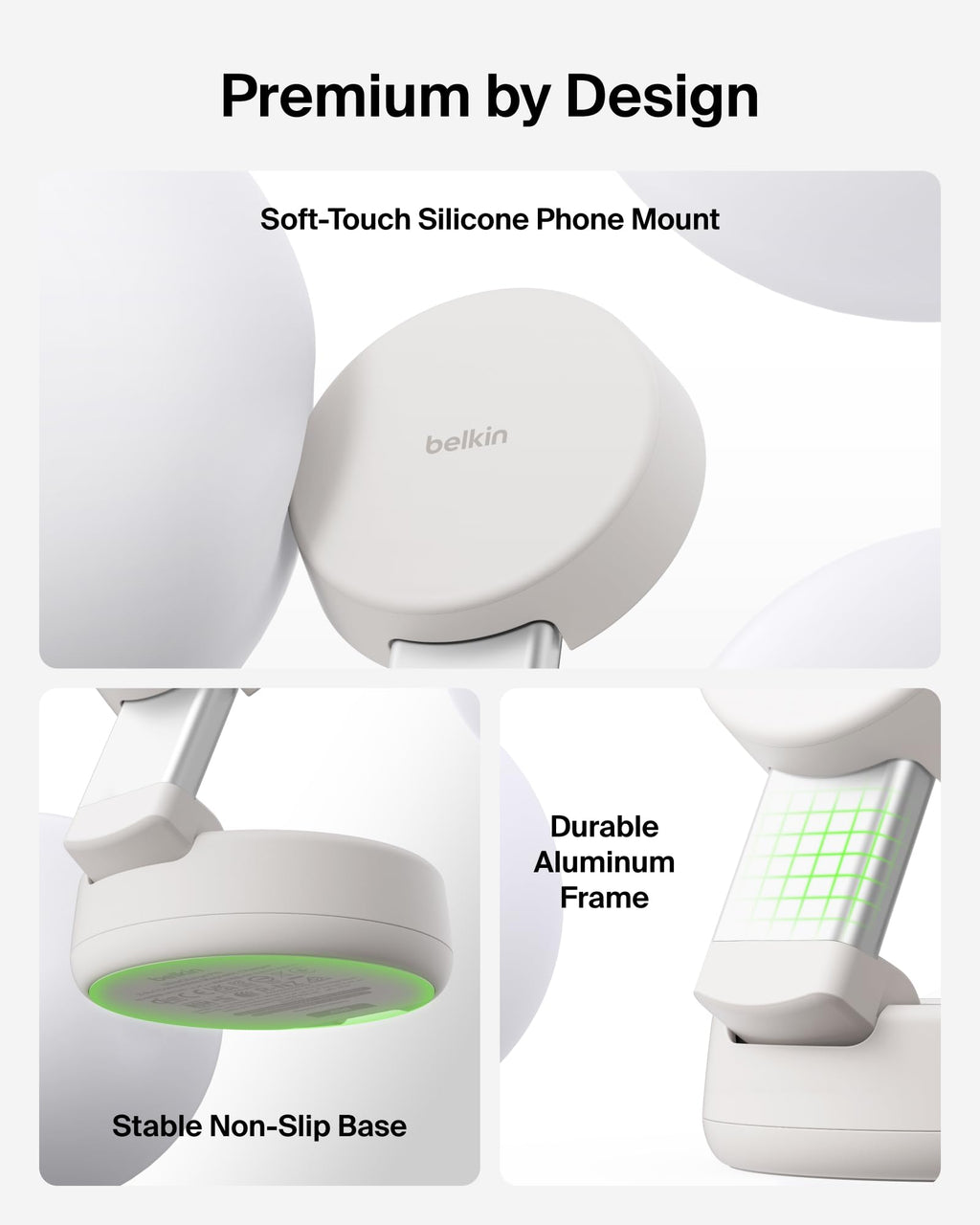 Belkin Qi2.2 25W Wireless Fast Charging Station, 3 in 1 iPhone Charger | Fast Charging, MagSafe Compatible, iPhone 17/16/15, Apple Watch, AirPods, Travel Charger, Magnetic