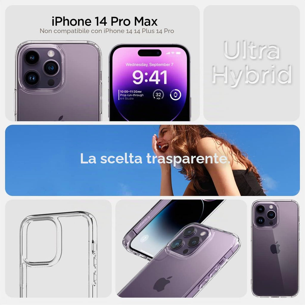 Spigen Cover Ultra Hybrid per iPhone 17 Pro