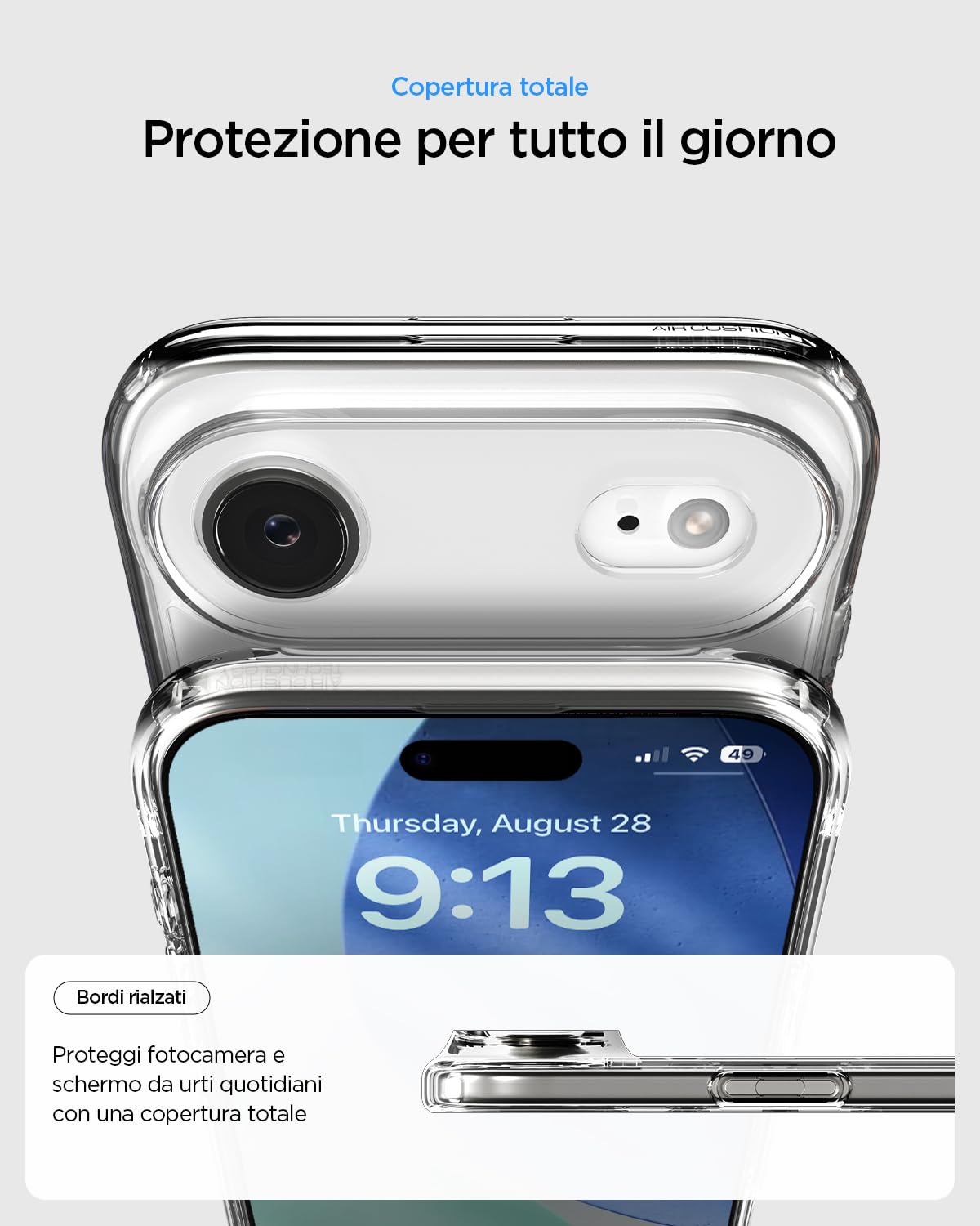 Spigen Cover Ultra Hybrid per iPhone 17 Pro