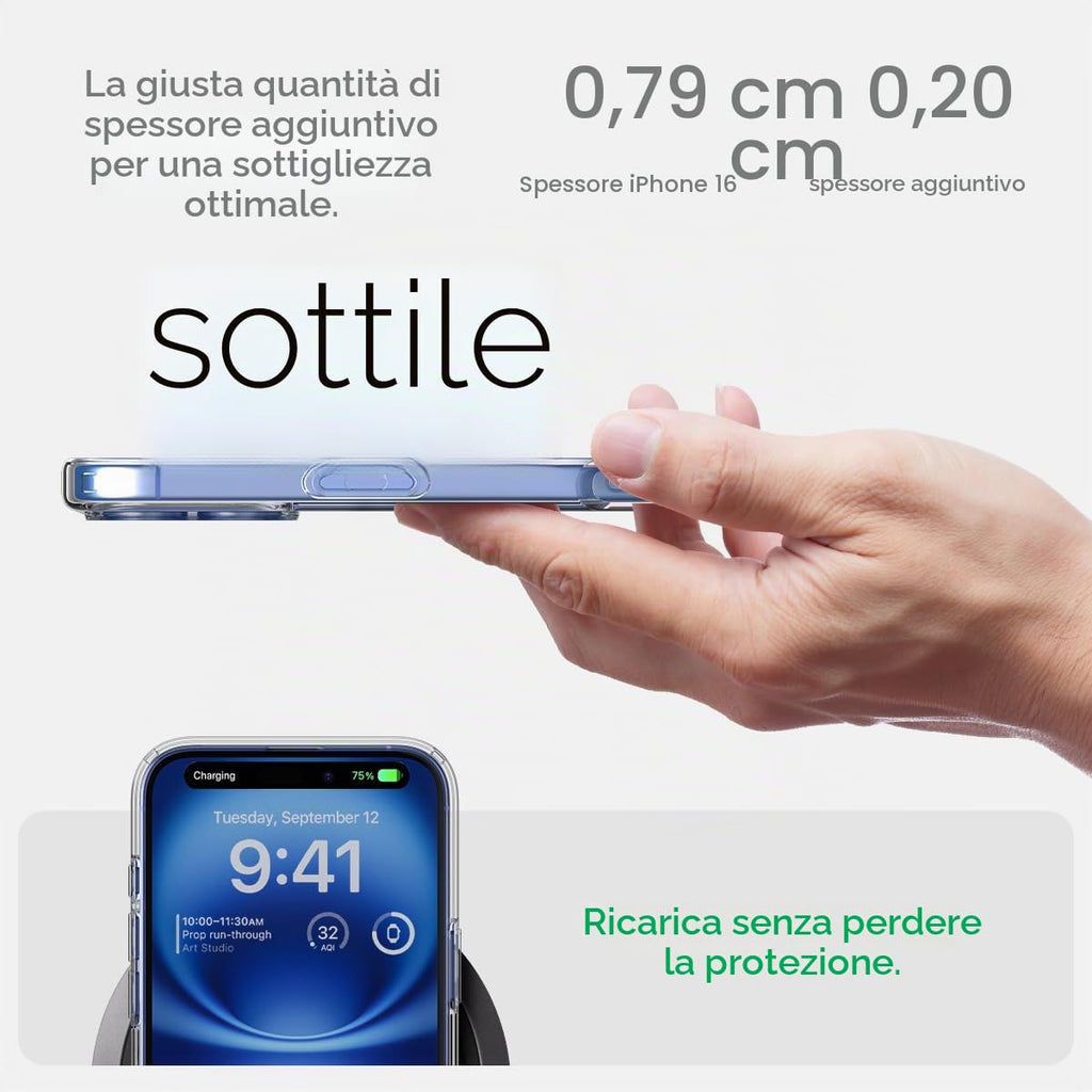 Spigen Cover Ultra Hybrid per iPhone 17 Pro