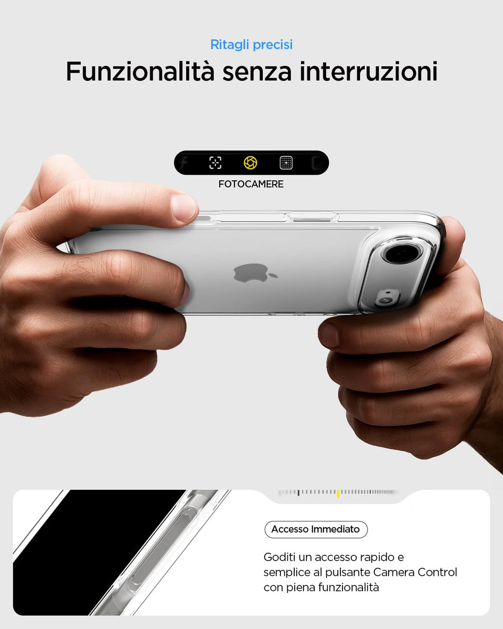 Spigen Cover Ultra Hybrid per iPhone 17 Pro
