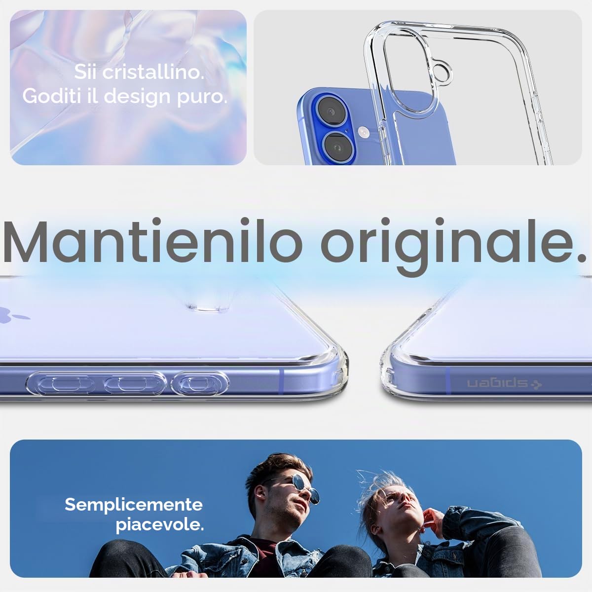 Spigen Cover Ultra Hybrid per iPhone 17 Pro