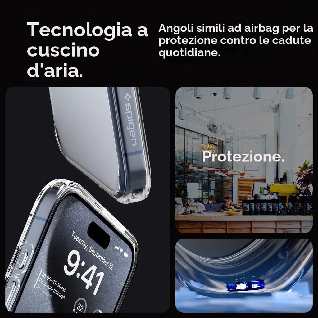 Spigen Cover Ultra Hybrid per iPhone 17 Pro