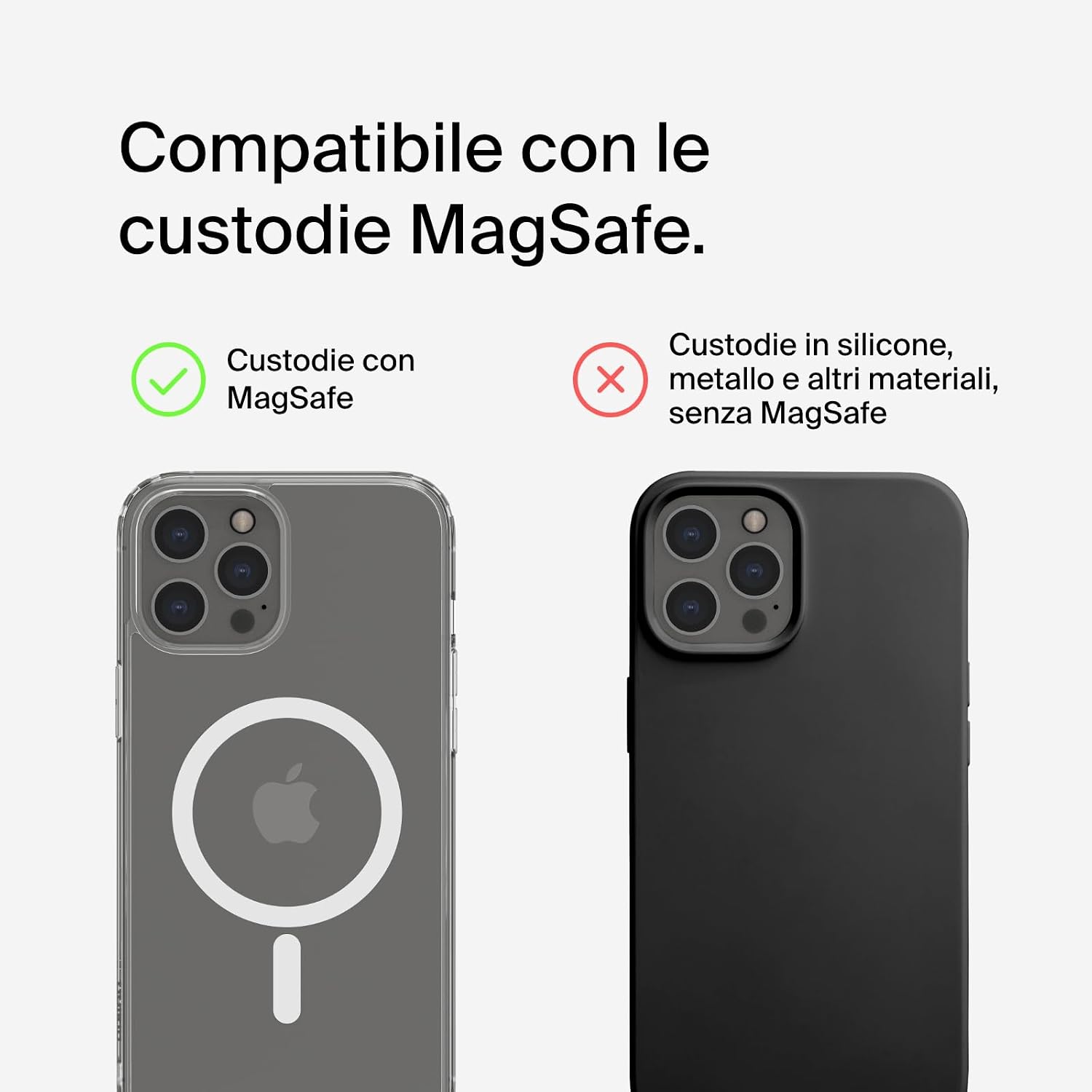 Belkin BoostCharge Pro Power bank wireless 10.000 mAh con Qi2, caricabatteria portatile compatibile con MagSafe, supporto integrato per iPhone 16, 16 Plus, 16 Pro/Pro Max, iPhone 15 e altri, nero - ChargeCover