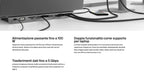 Dock USB-C Belkin 11 in 1, multiporta per laptop, con porte USB, HDMI, SD e altro, compatibile con computer e dispositivi elettronici
