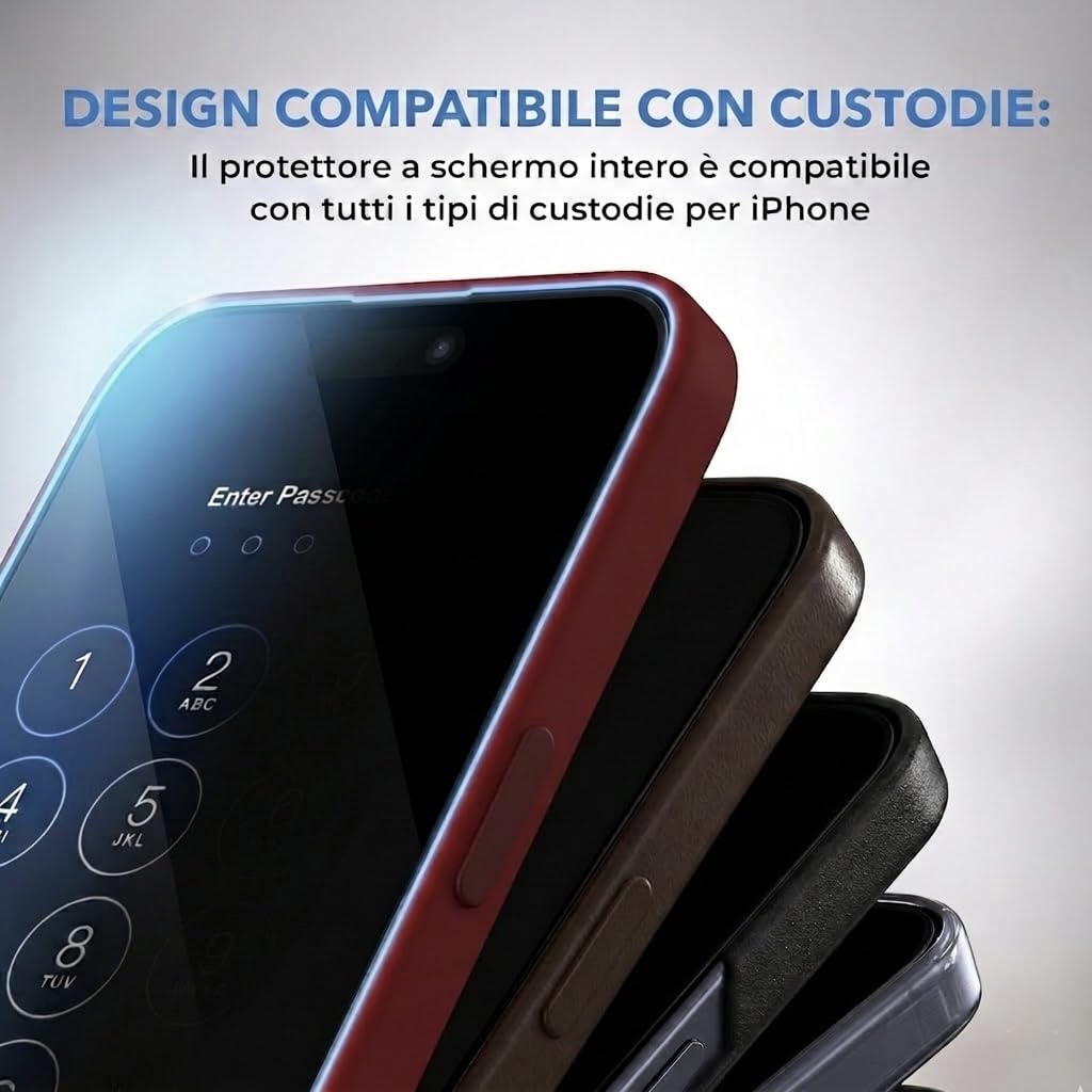Deppa | 2 Pezzi | Pellicola Protettiva per iPhone 16, iPhone 15 (6.1") | Vetro Temperato Ultra Resistente con Kit di Installazione Facile | Copertura Totale, Senza Bolle - ChargeCover