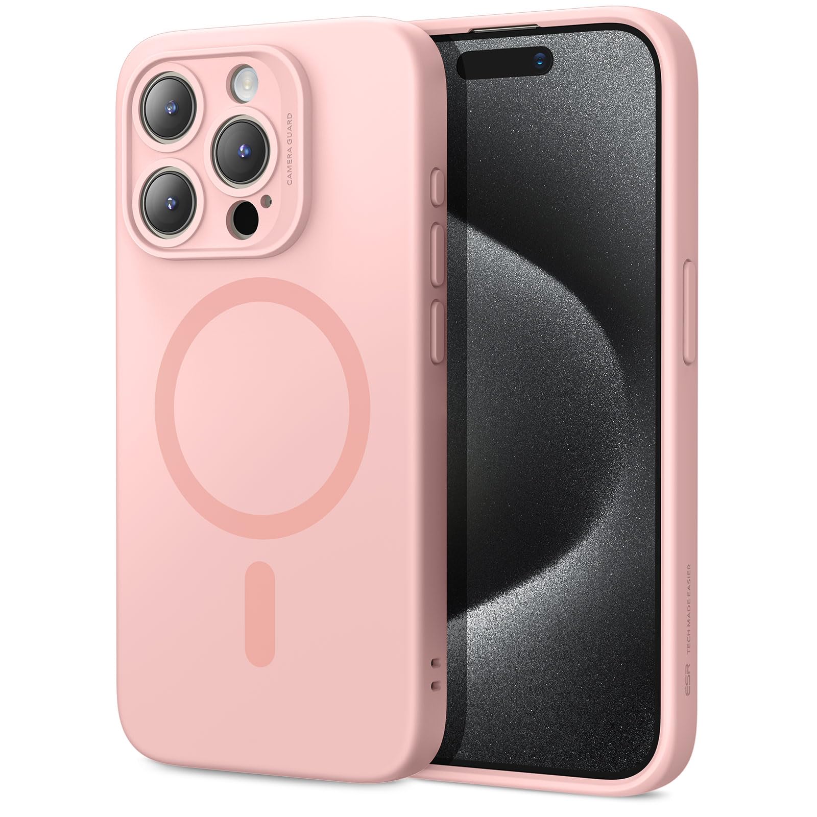 ESR Cover MagSafe per iPhone 17 Pro, Controllo Fotocamera, Trasparente - ChargeCover