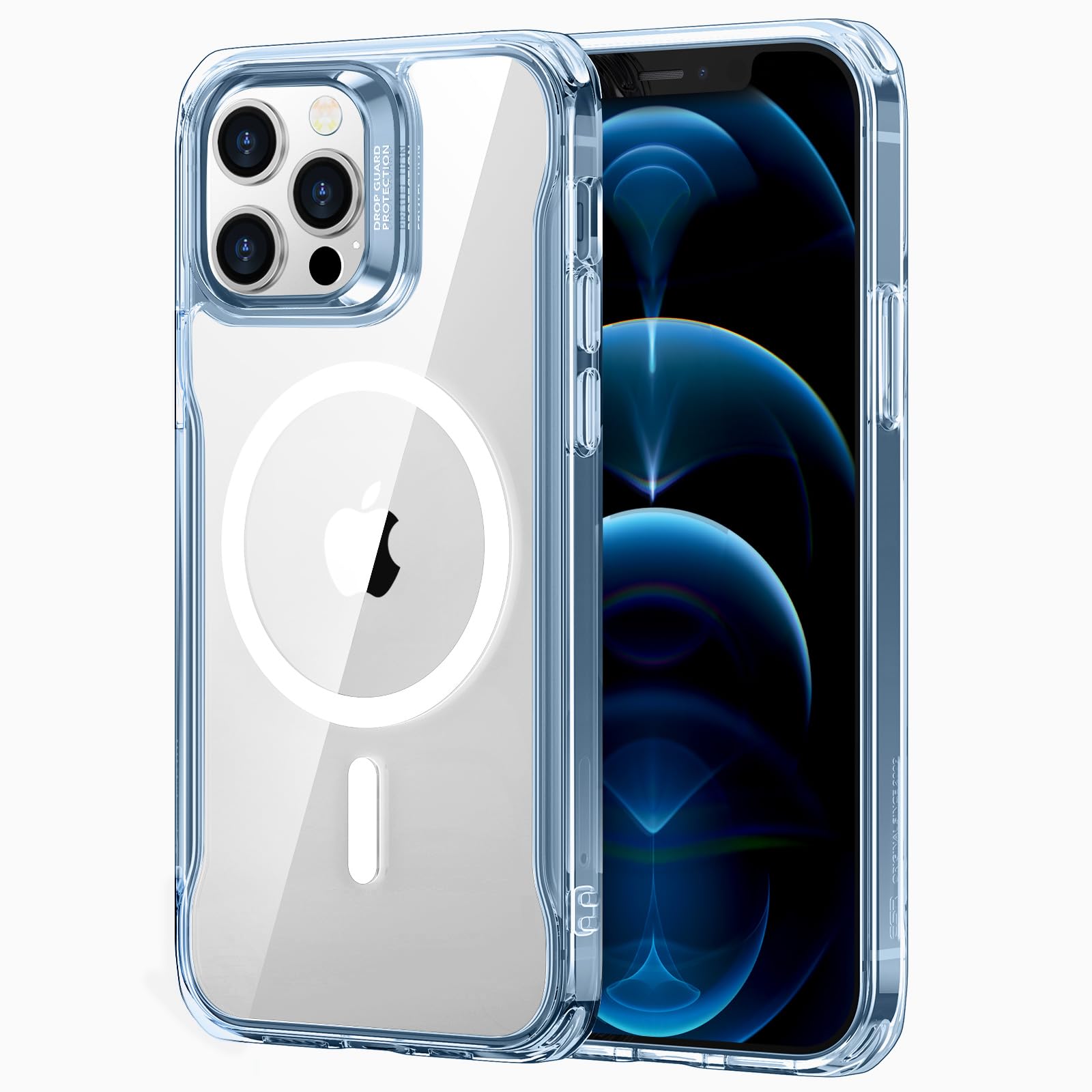ESR Cover MagSafe per iPhone 17 Pro, Controllo Fotocamera, Trasparente - ChargeCover