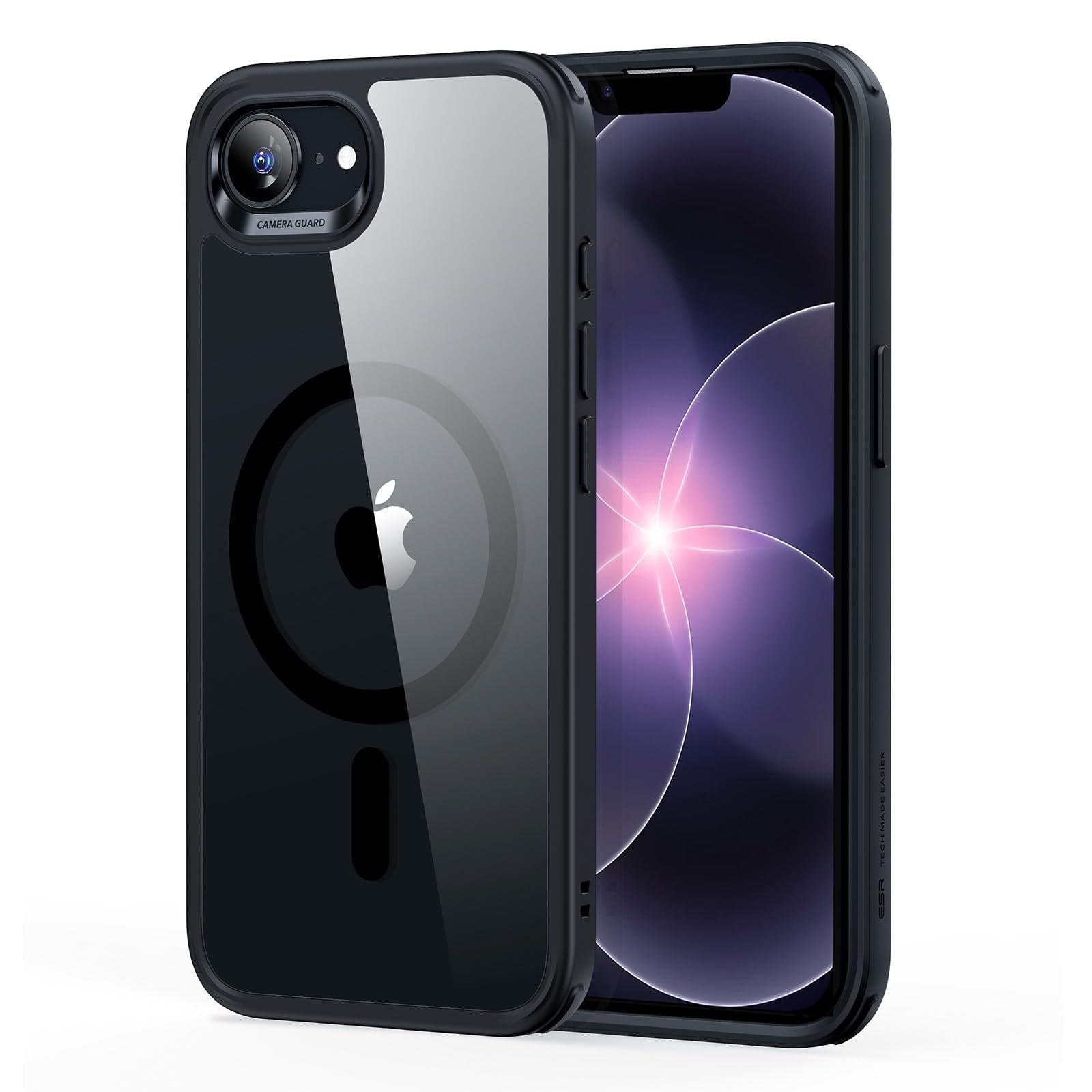 ESR Cover MagSafe per iPhone 17 Pro, Controllo Fotocamera, Trasparente - ChargeCover