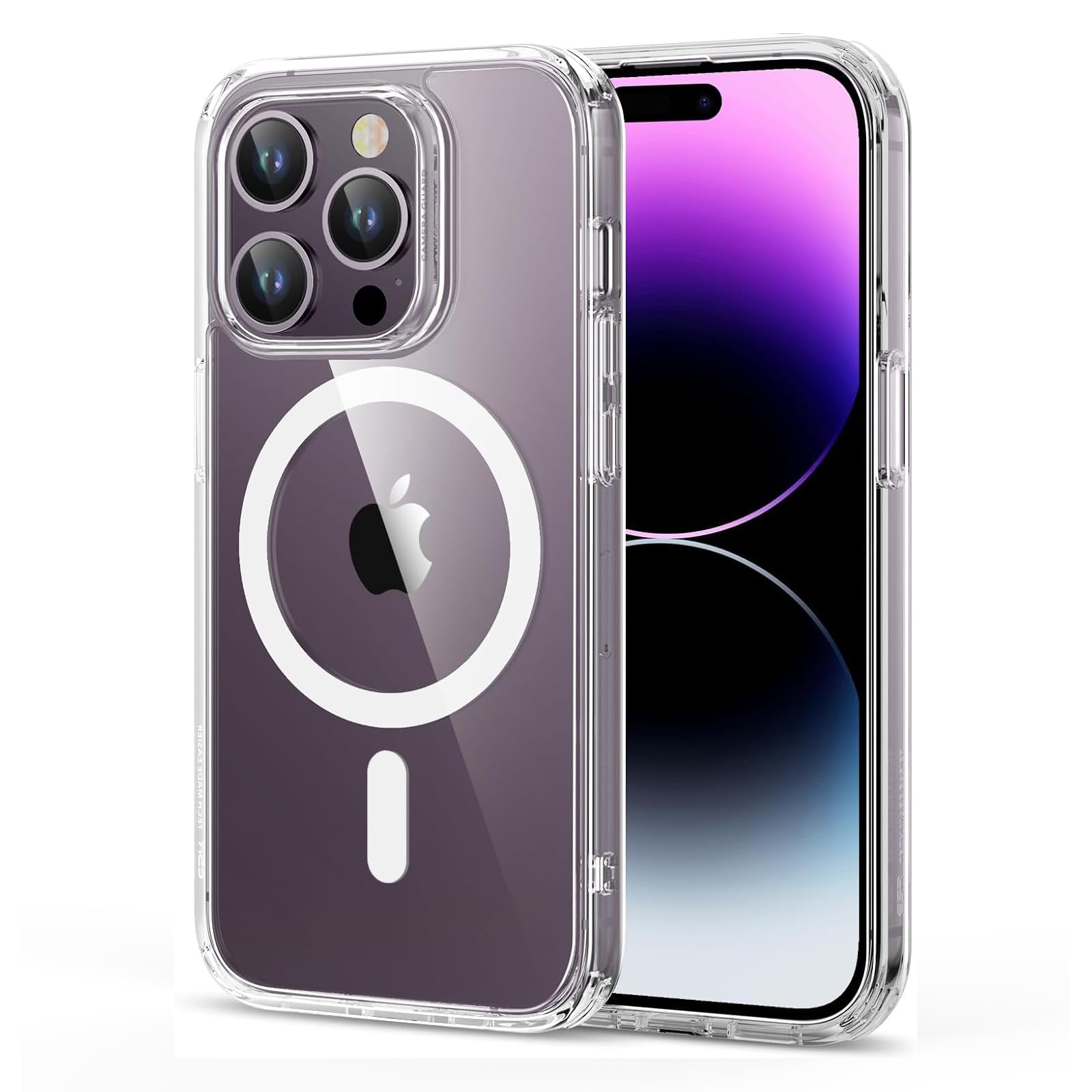 ESR Cover MagSafe per iPhone 17 Pro, Controllo Fotocamera, Trasparente - ChargeCover