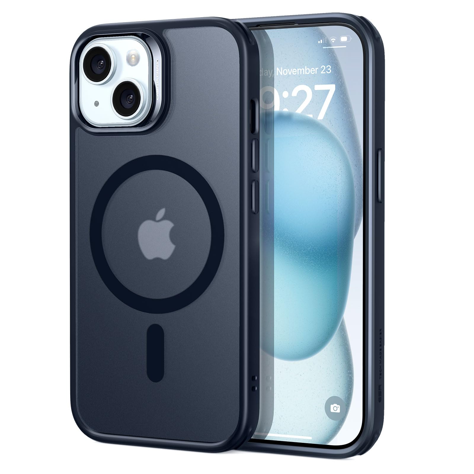 ESR Cover MagSafe per iPhone 17 Pro, Controllo Fotocamera, Trasparente - ChargeCover