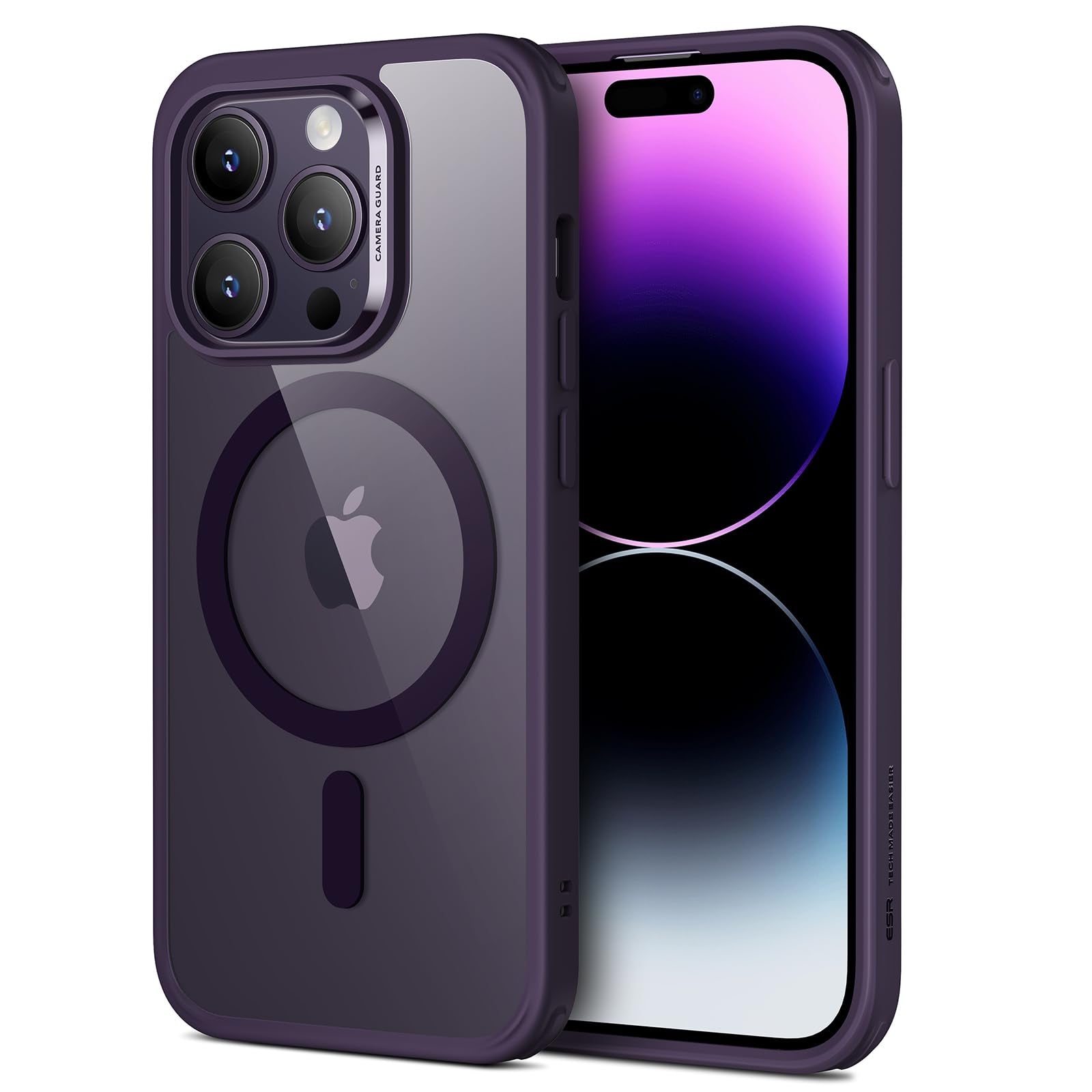 ESR Cover MagSafe per iPhone 17 Pro, Controllo Fotocamera, Trasparente - ChargeCover
