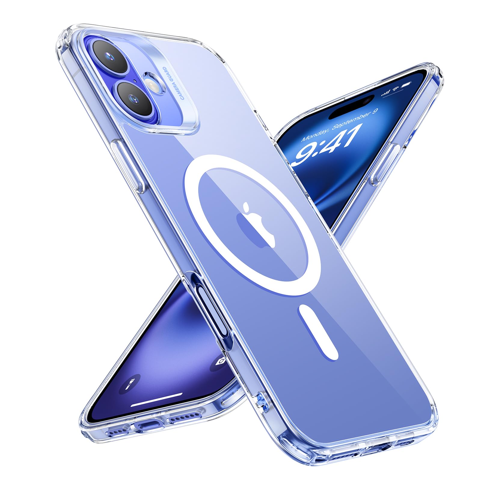 ESR Cover MagSafe per iPhone 17 Pro, Controllo Fotocamera, Trasparente - ChargeCover