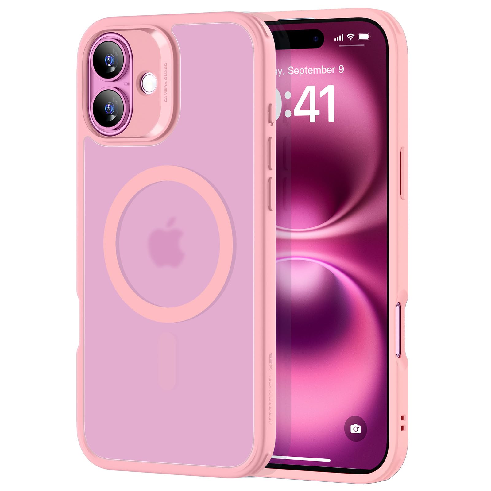 ESR Cover MagSafe per iPhone 17 Pro, Controllo Fotocamera, Trasparente - ChargeCover