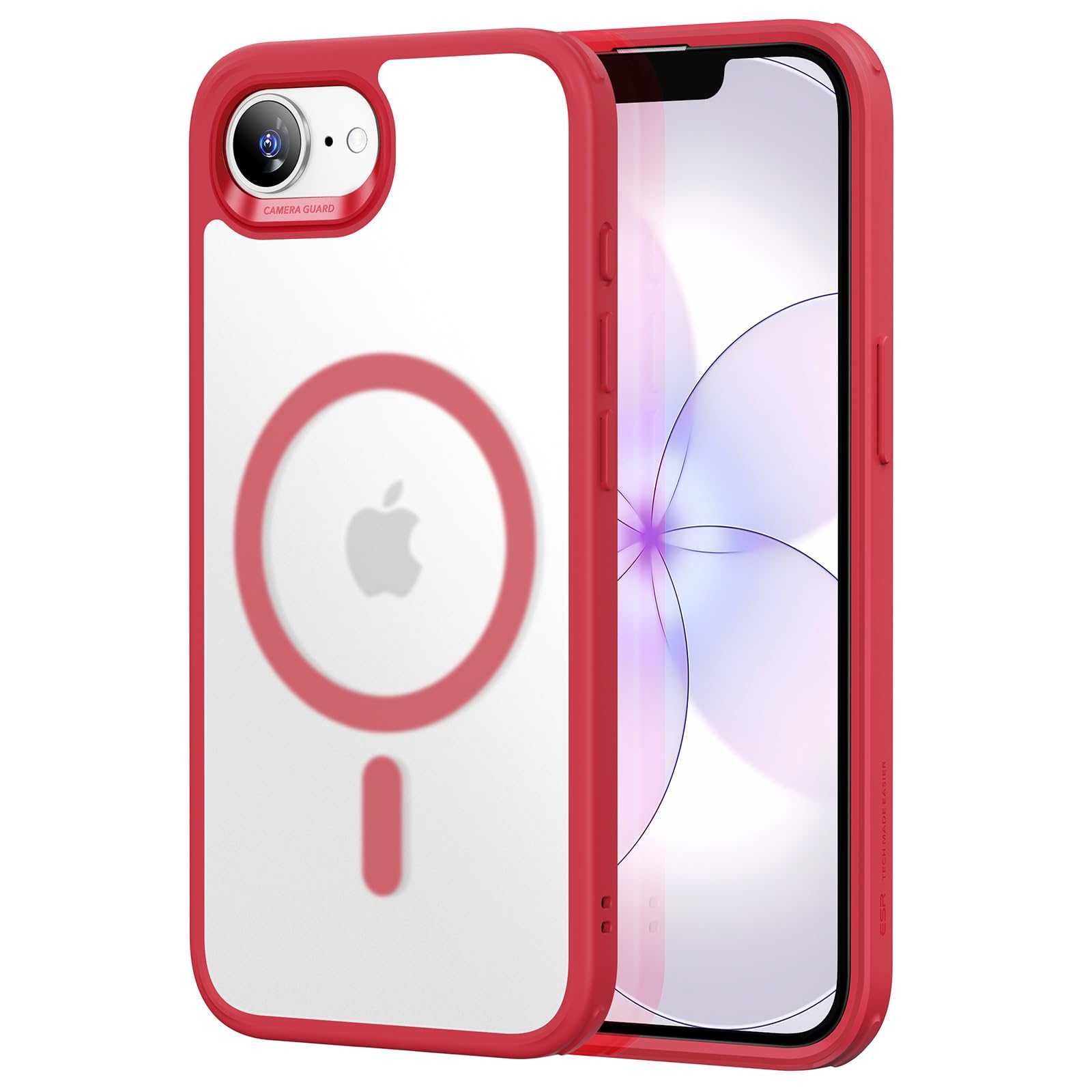 ESR Cover MagSafe per iPhone 17 Pro, Controllo Fotocamera, Trasparente - ChargeCover