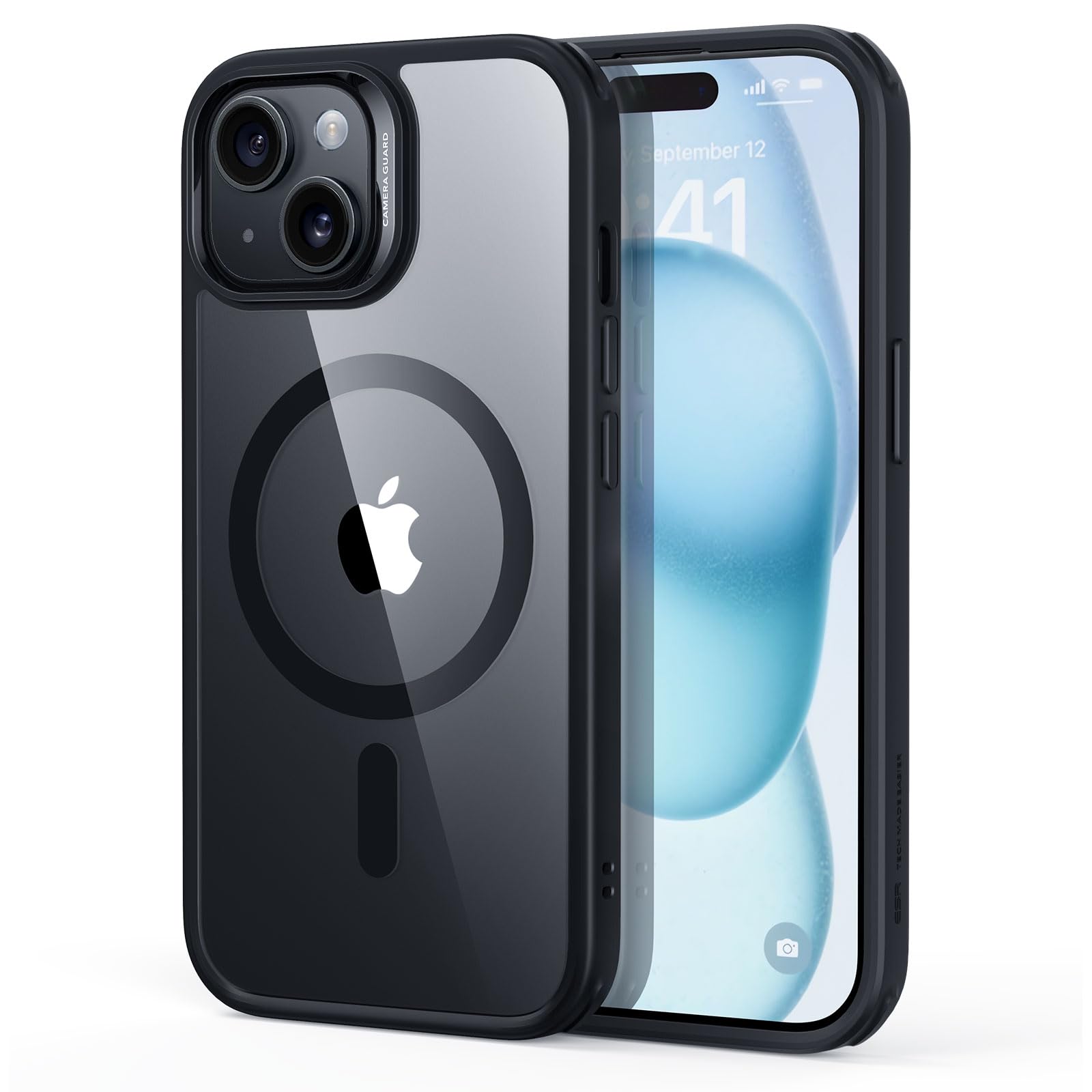 ESR Cover MagSafe per iPhone 17 Pro, Controllo Fotocamera, Trasparente - ChargeCover