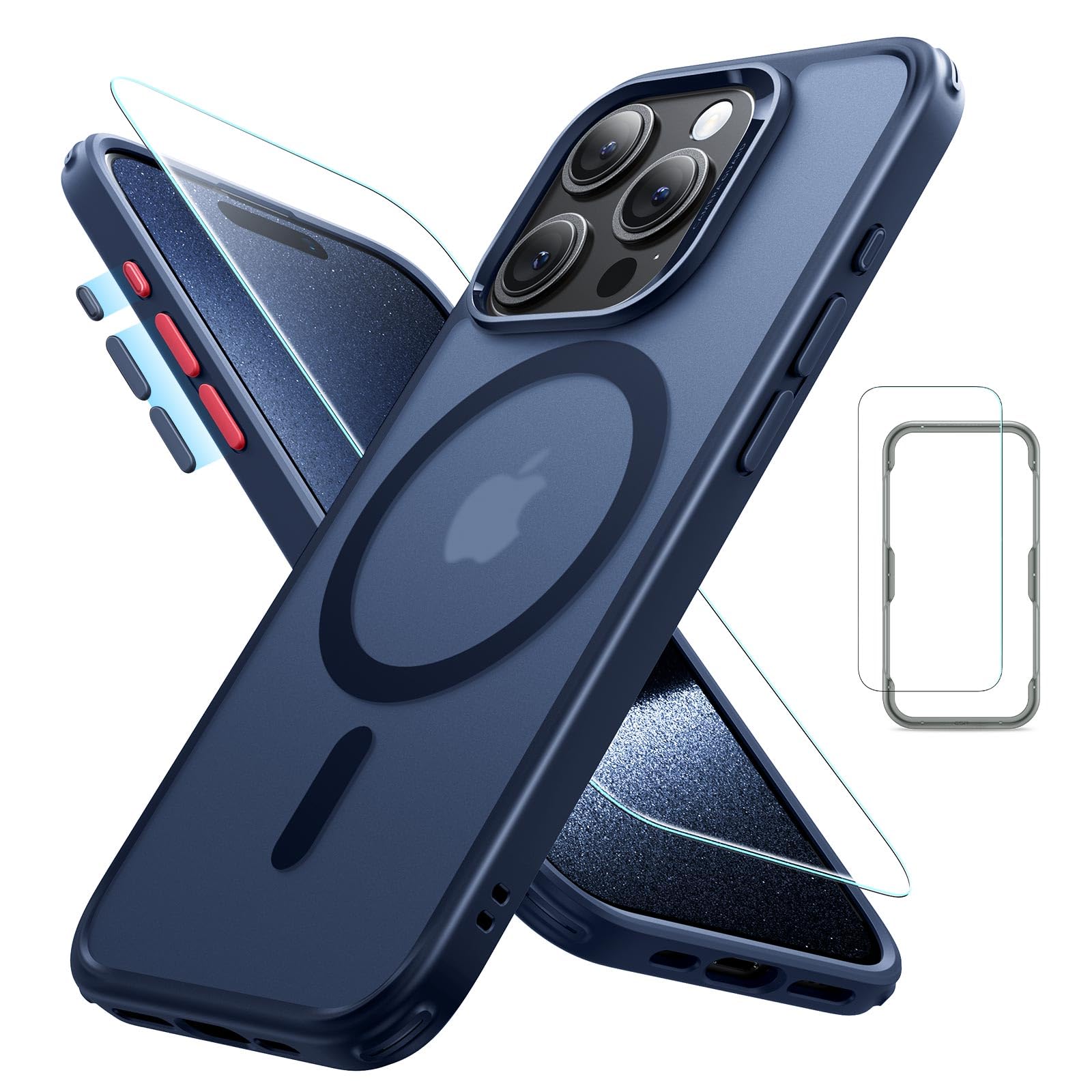 ESR Cover MagSafe per iPhone 17 Pro, Controllo Fotocamera, Trasparente - ChargeCover