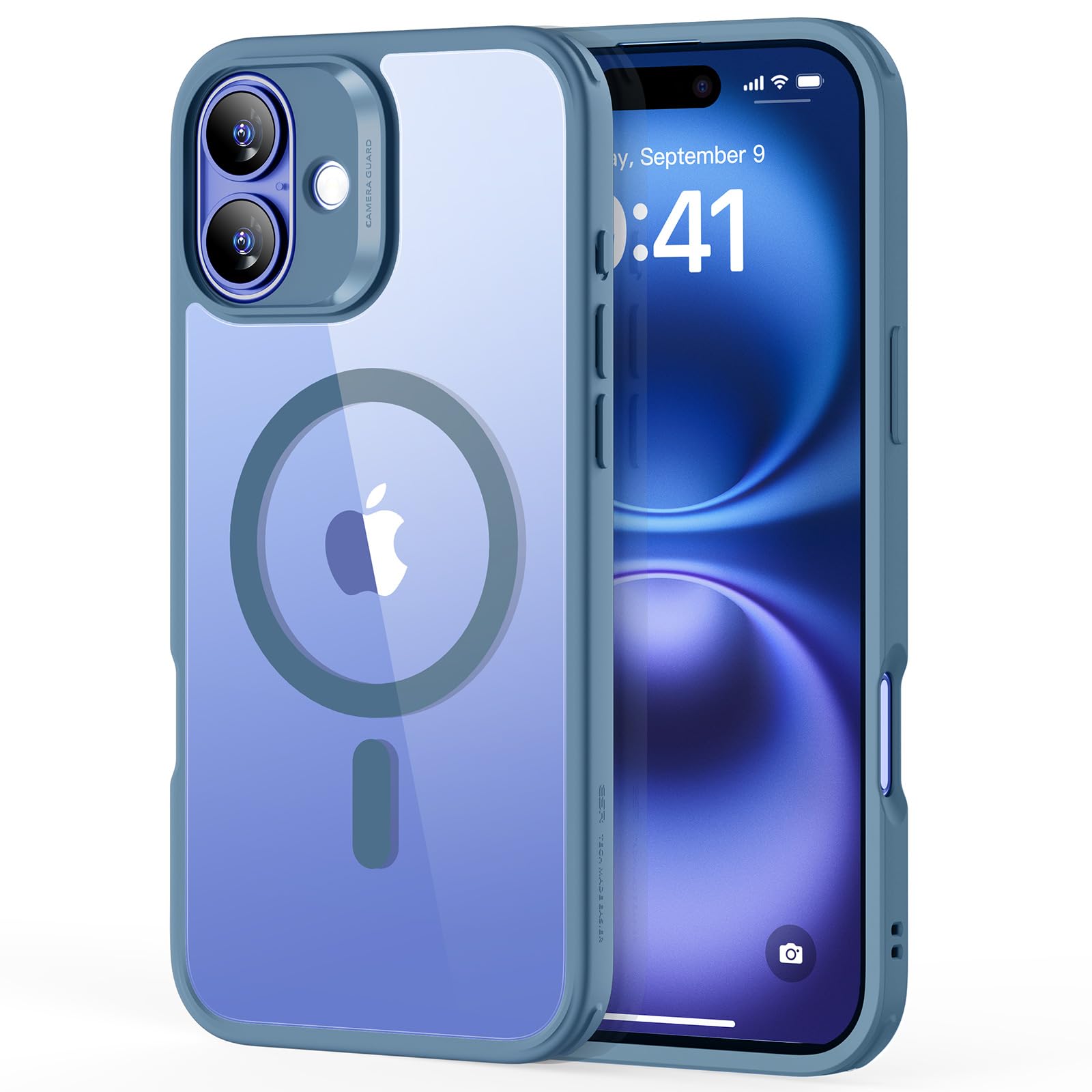 ESR Cover MagSafe per iPhone 17 Pro, Controllo Fotocamera, Trasparente - ChargeCover