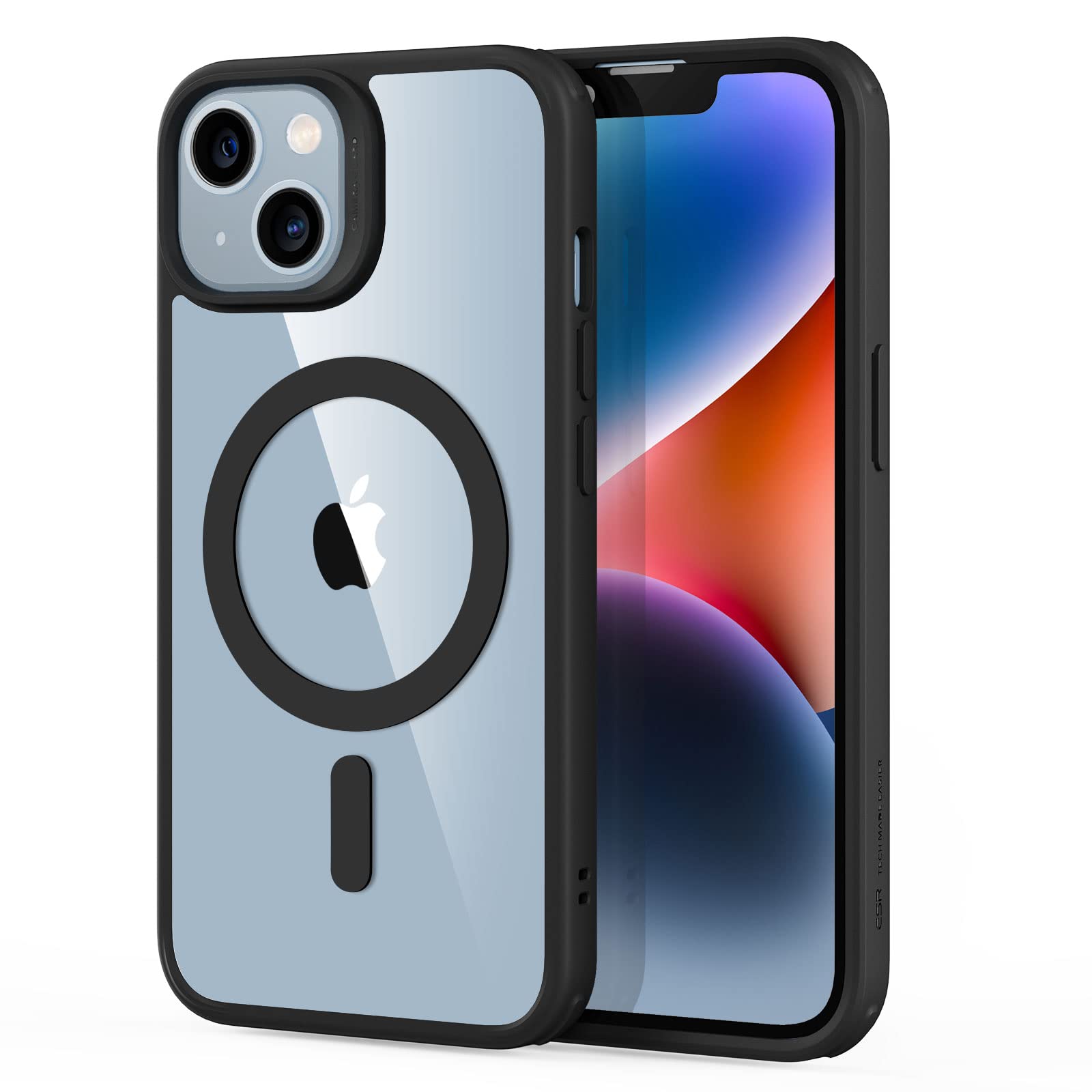 ESR Cover MagSafe per iPhone 17 Pro, Controllo Fotocamera, Trasparente - ChargeCover