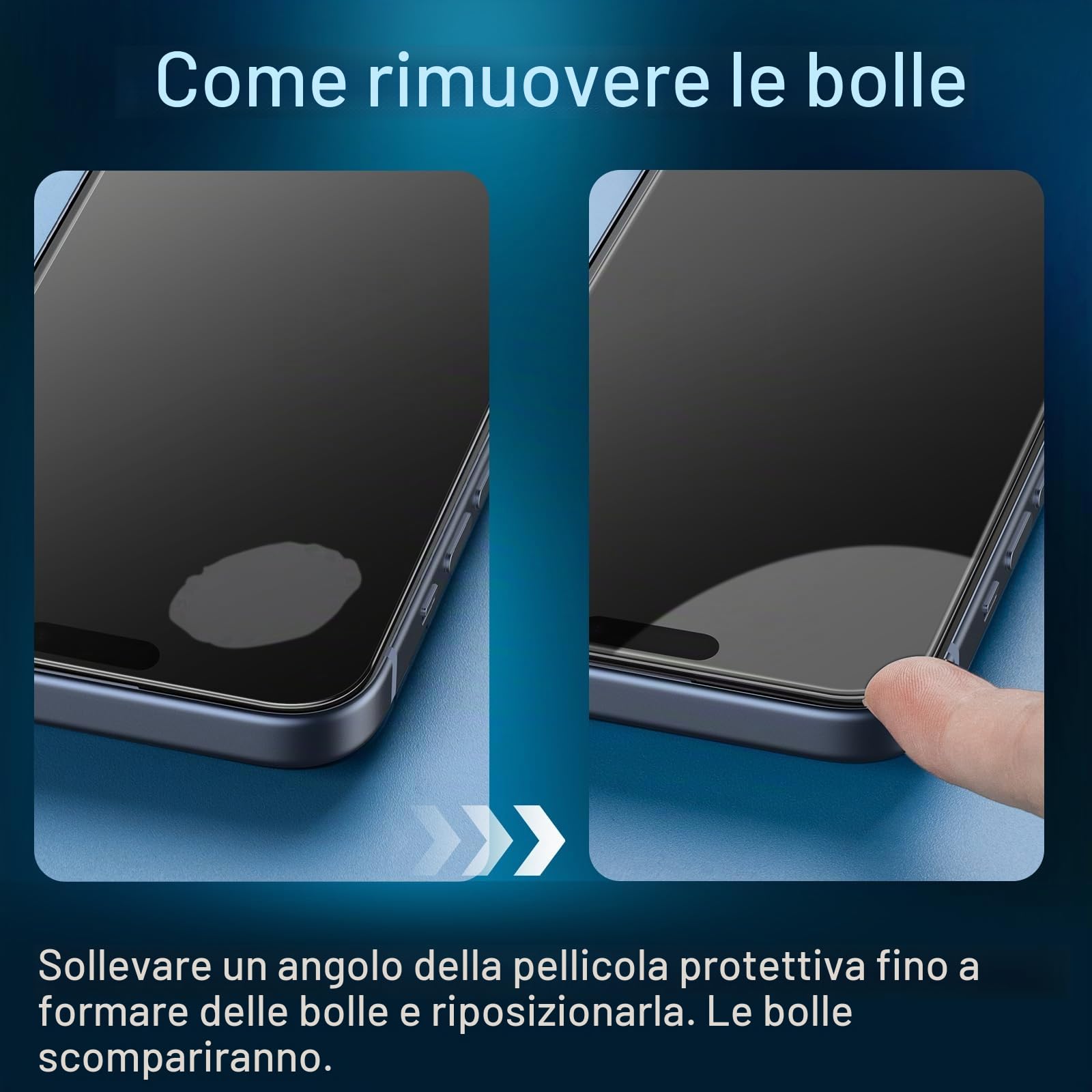 JETech Pellicola Protettiva per iPhone 17 Pro, 3 Pezzi - ChargeCover