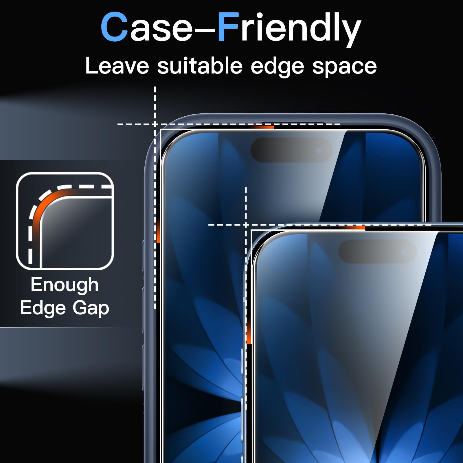 JETech Pellicola Protettiva per iPhone 17 Pro, 3 Pezzi - ChargeCover