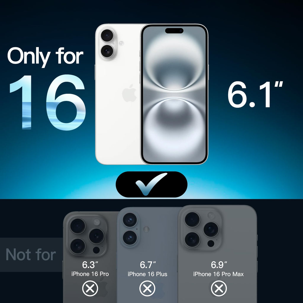 JETech Pellicola Protettiva per iPhone 17 Pro, 3 Pezzi - ChargeCover