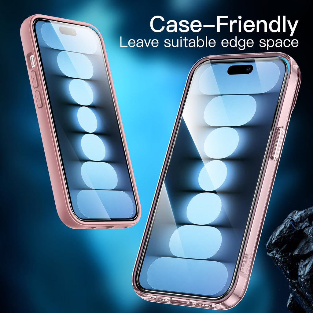 JETech Pellicola Protettiva per iPhone 17 Pro, 3 Pezzi - ChargeCover