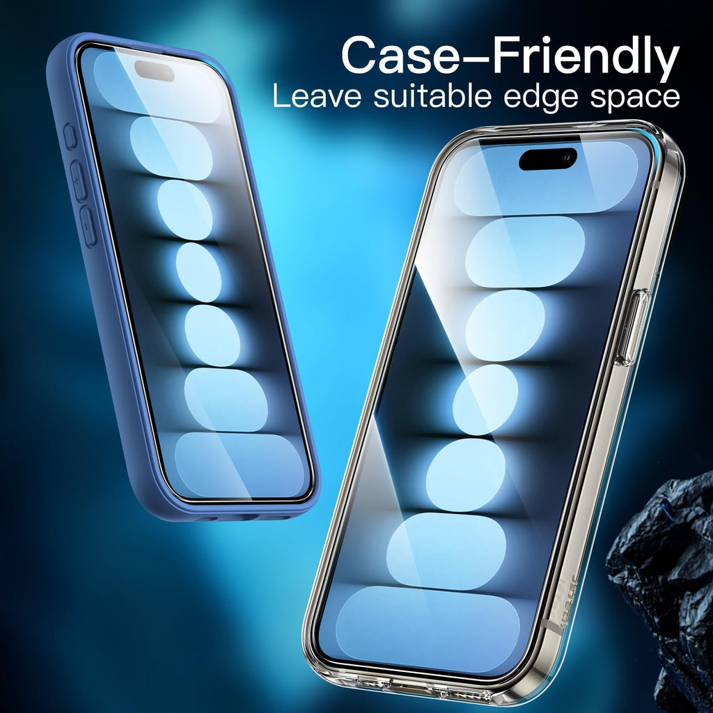 JETech Pellicola Protettiva per iPhone 17 Pro, 3 Pezzi - ChargeCover