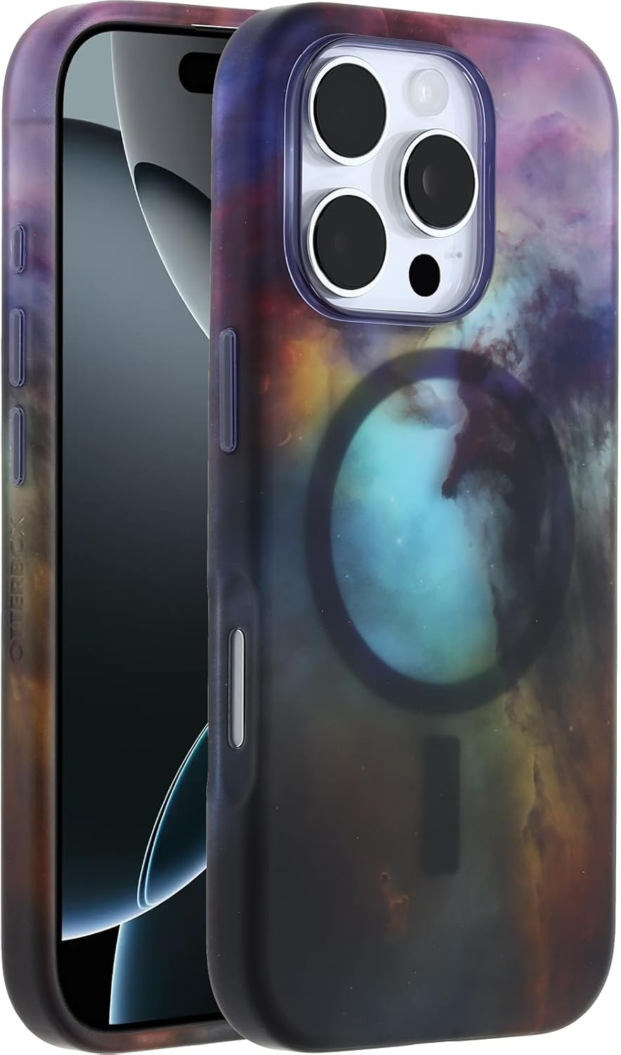 OtterBox Cover Slim & Sturdy MagSafe per iPhone 16 Pro, Space - ChargeCover