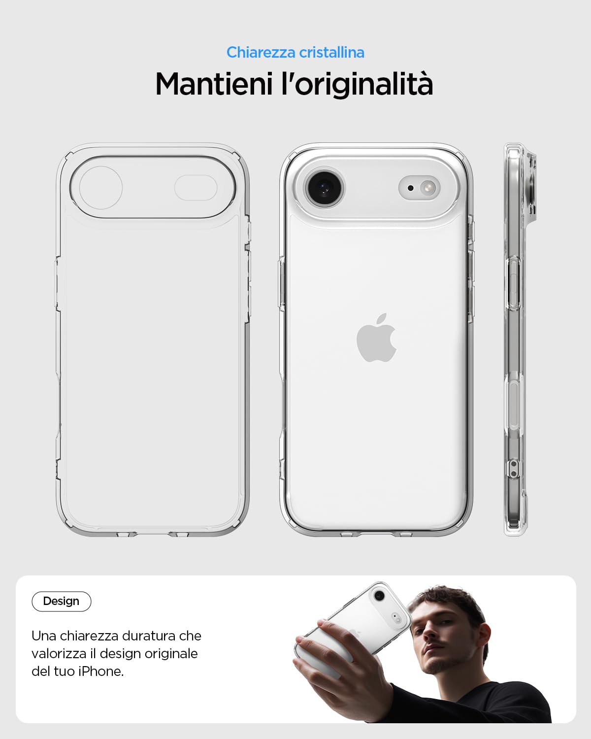Spigen Cover Ultra Hybrid per iPhone 17 Pro - ChargeCover