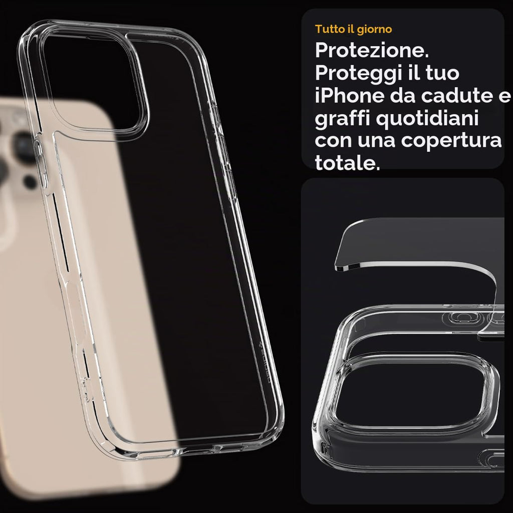 Spigen Cover Ultra Hybrid per iPhone 17 Pro - ChargeCover