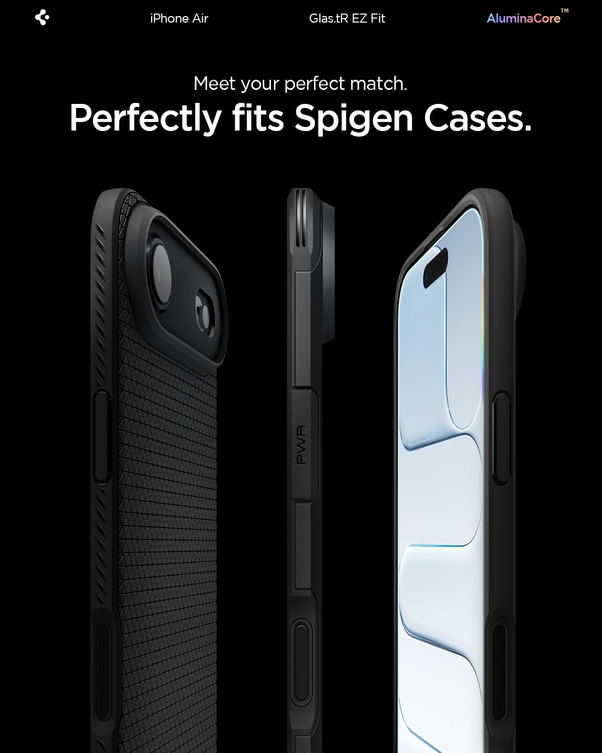 Spigen EZ Fit Vetro Temperato [2 Pezzi] per iPhone 16 - ChargeCover