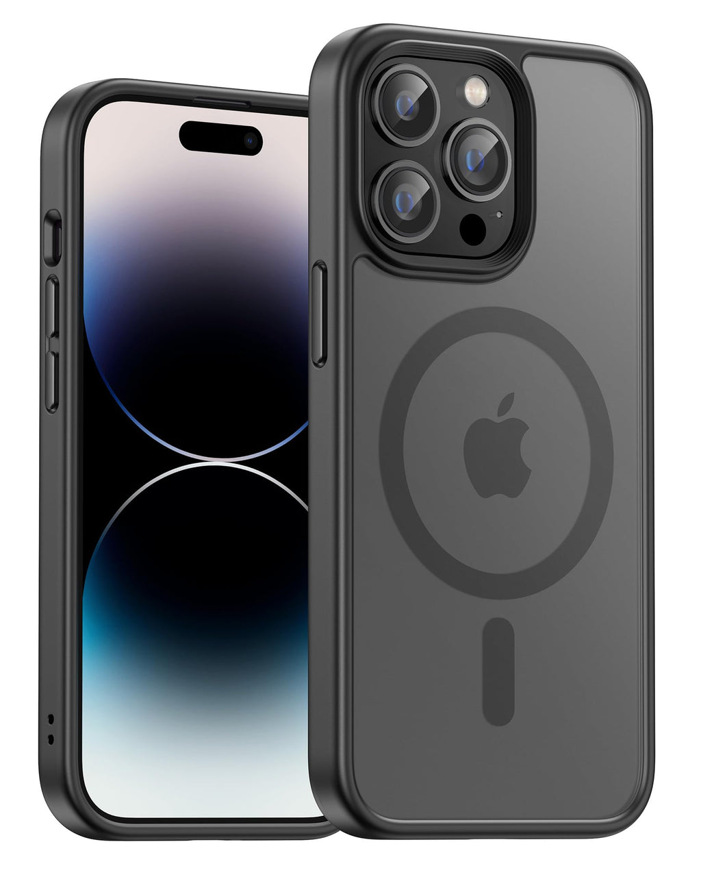 UNBREAKcable Custodia Magnetica per iPhone 16 Pro da 6,3 Pollici, Compatibile con MagSafe, Protezione Completa della Fotocamera, Custodia Sottile Antiurto e Anticaduta per Telefono - Verde Scuro - ChargeCover